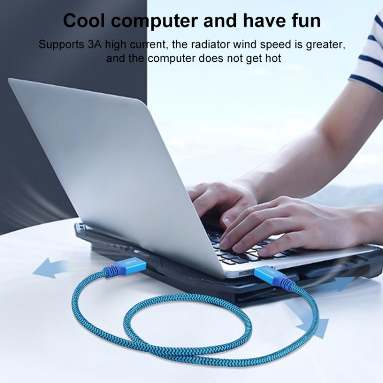Printer / Hard Disk USB 3.0 Male to Male Connector Cable, Length:0.6m - Blue