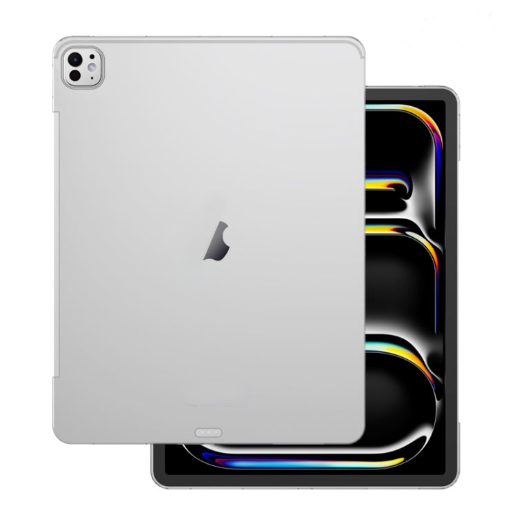 For iPad Pro 13 2025 / 2024 Shockproof Soft TPU Protective Tablet Case - Transparent