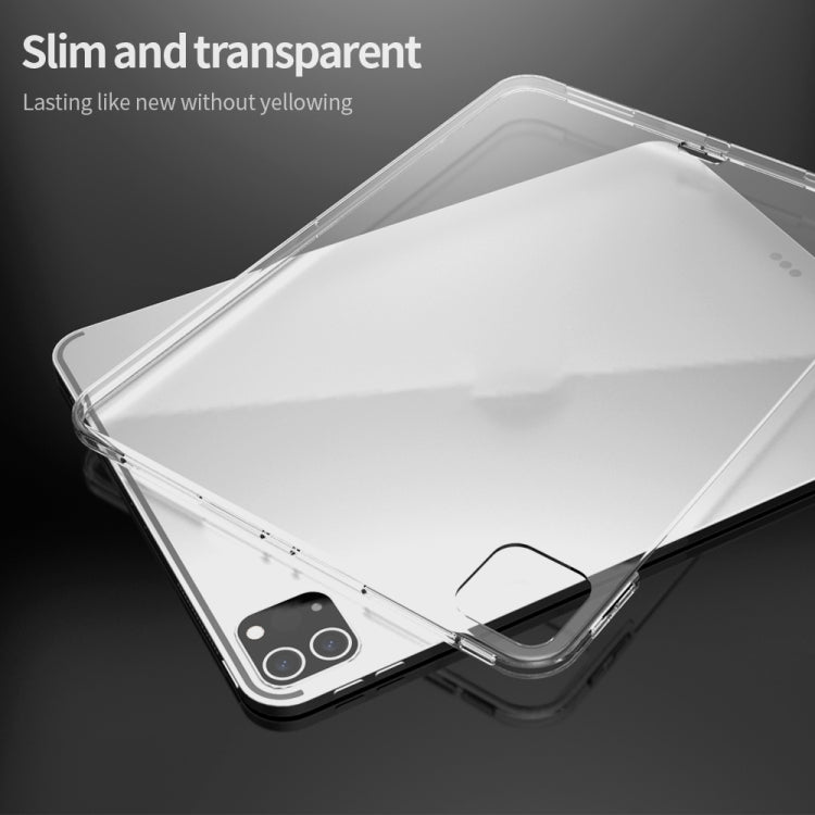 For iPad Pro 13 2025 / 2024 Shockproof Soft TPU Protective Tablet Case - Transparent