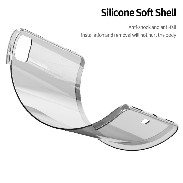 For iPad Air 13 2026 / 2025 / 2024 Shockproof Soft TPU Protective Tablet Case - Transparent