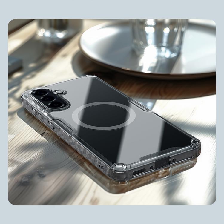 For Samsung Galaxy A56 5G NILLKIN Ultra Clear Magnetic PC + TPU Phone Case - Transparent