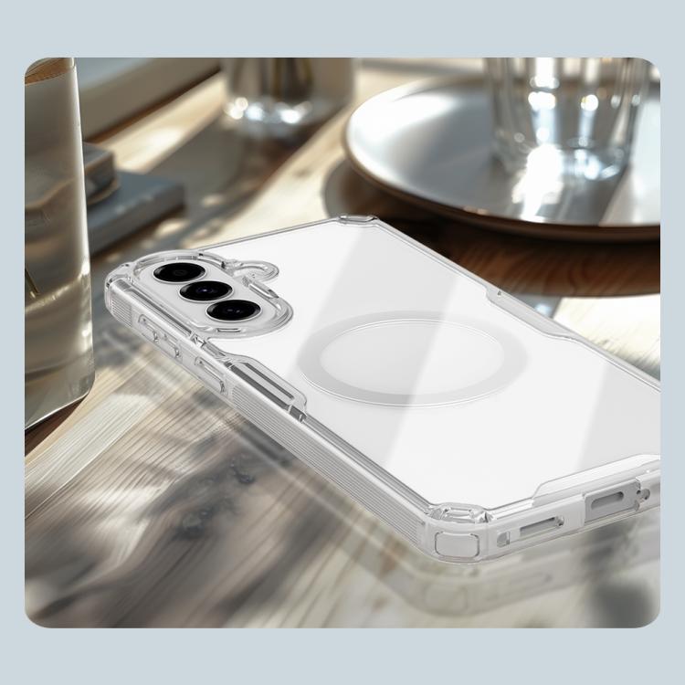 For Samsung Galaxy A57 5G NILLKIN Ultra Clear Magnetic PC + TPU Phone Case - Transparent