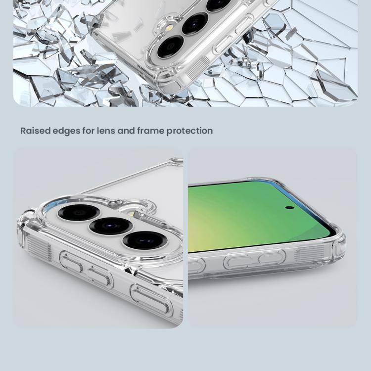 For Samsung Galaxy A57 5G NILLKIN Ultra Clear Magnetic PC + TPU Phone Case - Transparent
