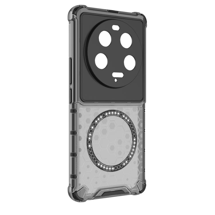 For Xiaomi 13 Ultra Honeycomb Magnetic Ring Shockproof Phone Case