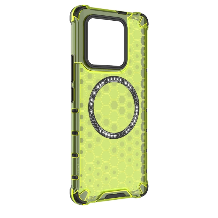 For Xiaomi 13 Pro Honeycomb Magnetic Ring Shockproof Phone Case