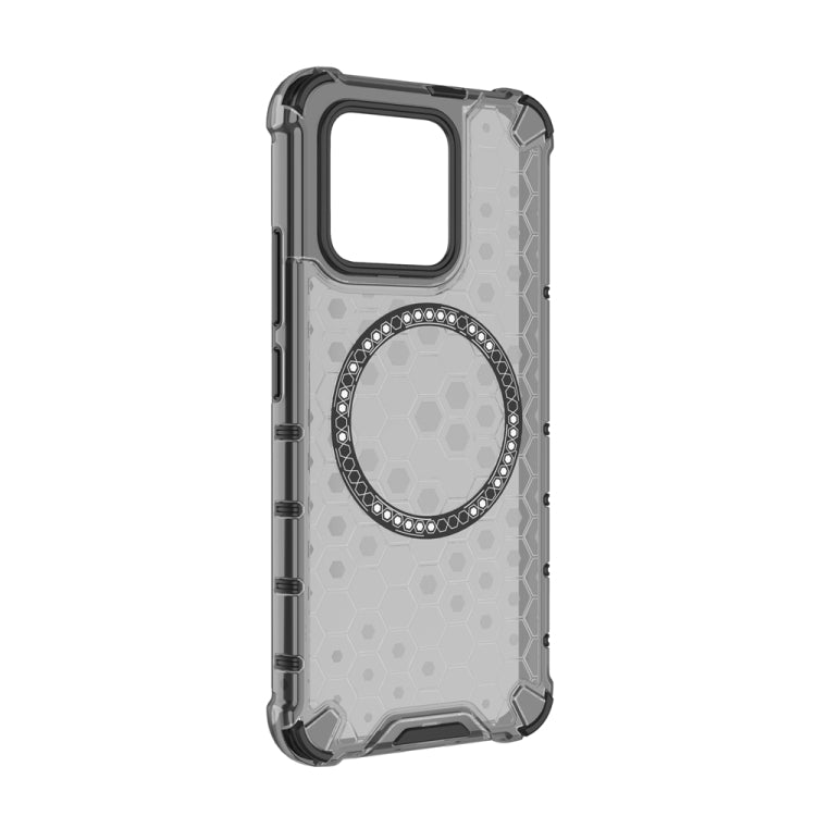 For Xiaomi 13 Honeycomb Magnetic Ring Shockproof Phone Case
