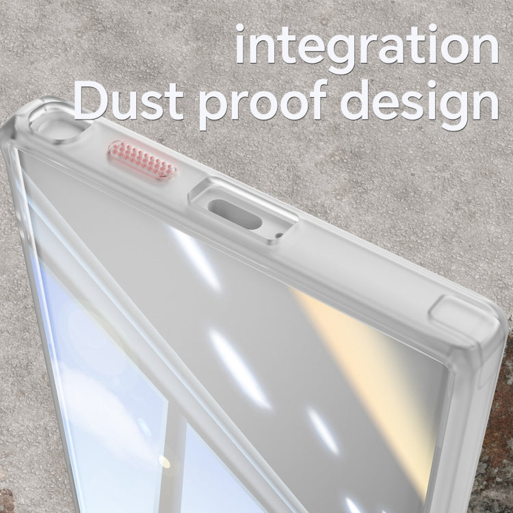 For Samsung Galaxy S24 Ultra 5G Acrylic Hybrid TPU Armor Shockproof Phone Case