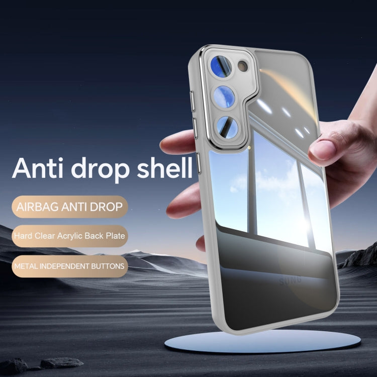 For Samsung Galaxy S23 5G Acrylic Hybrid TPU Armor Shockproof Phone Case