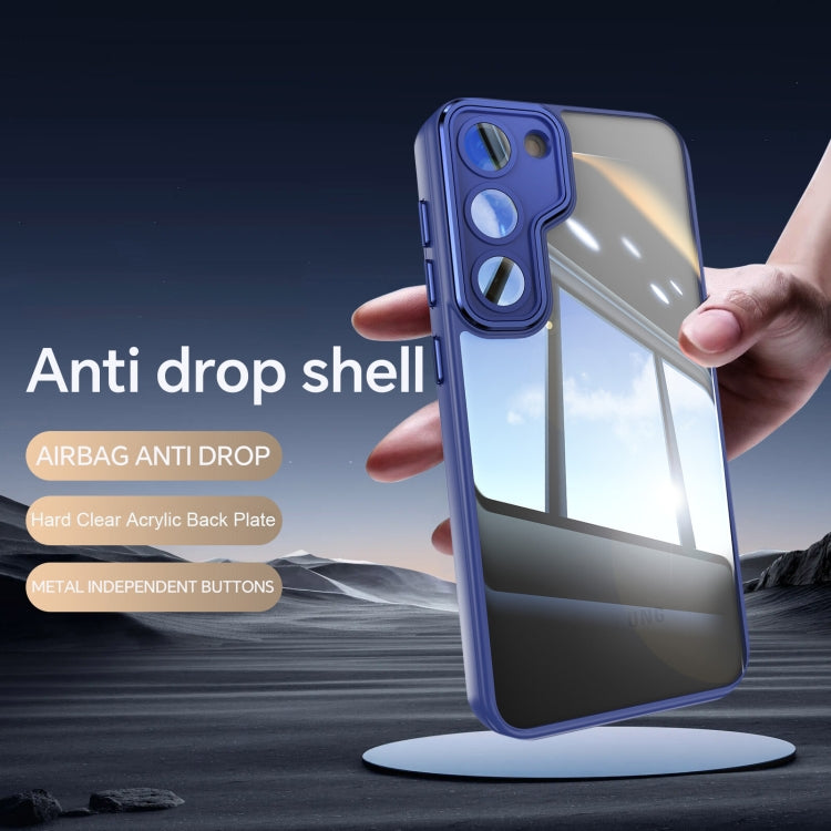 For Samsung Galaxy S23 5G Acrylic Hybrid TPU Armor Shockproof Phone Case