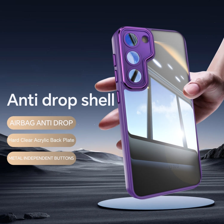 For Samsung Galaxy S23 5G Acrylic Hybrid TPU Armor Shockproof Phone Case
