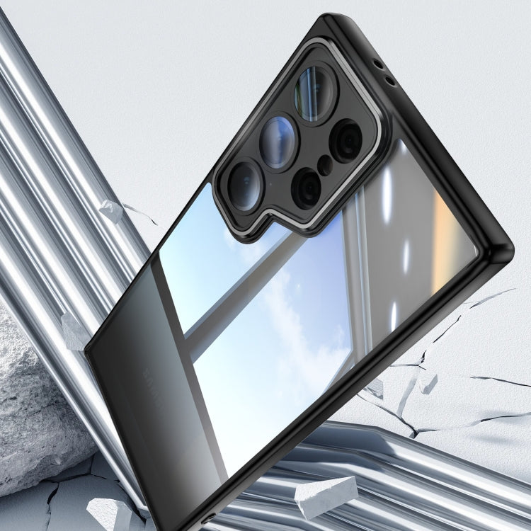 For Samsung Galaxy S23 Ultra 5G Acrylic Hybrid TPU Armor Shockproof Phone Case