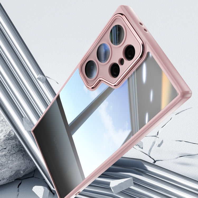 For Samsung Galaxy S23 Ultra 5G Acrylic Hybrid TPU Armor Shockproof Phone Case