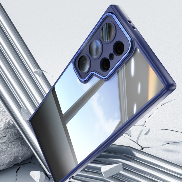 For Samsung Galaxy S25 Ultra 5G Acrylic Hybrid TPU Armor Shockproof Phone Case