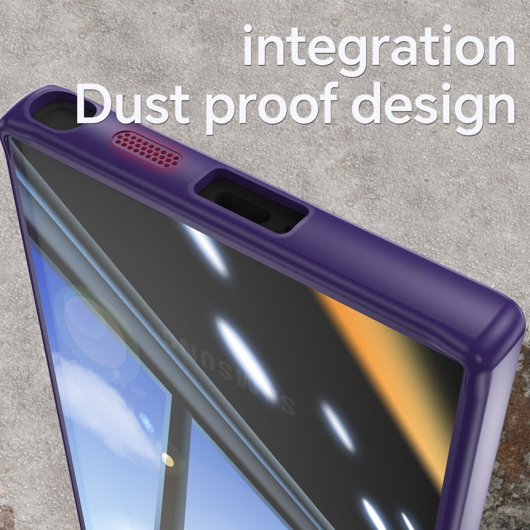 For Samsung Galaxy S25 Ultra 5G Acrylic Hybrid TPU Armor Shockproof Phone Case
