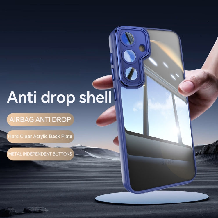 For Samsung Galaxy S25 5G Acrylic Hybrid TPU Armor Shockproof Phone Case