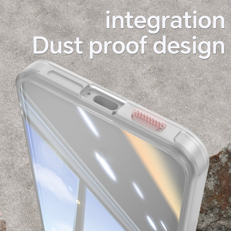 For Samsung Galaxy S25 5G Acrylic Hybrid TPU Armor Shockproof Phone Case