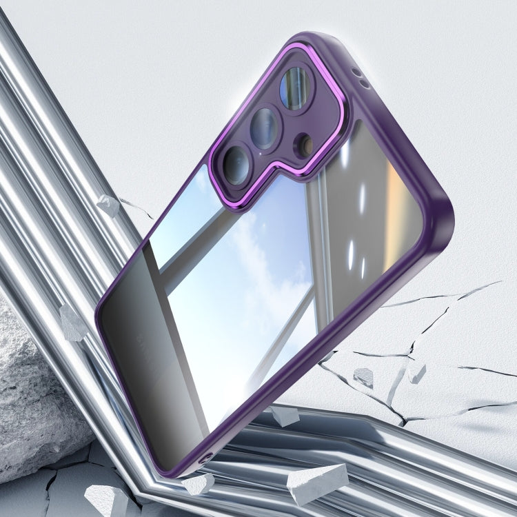 For Samsung Galaxy S24 FE 5G Acrylic Hybrid TPU Armor Shockproof Phone Case