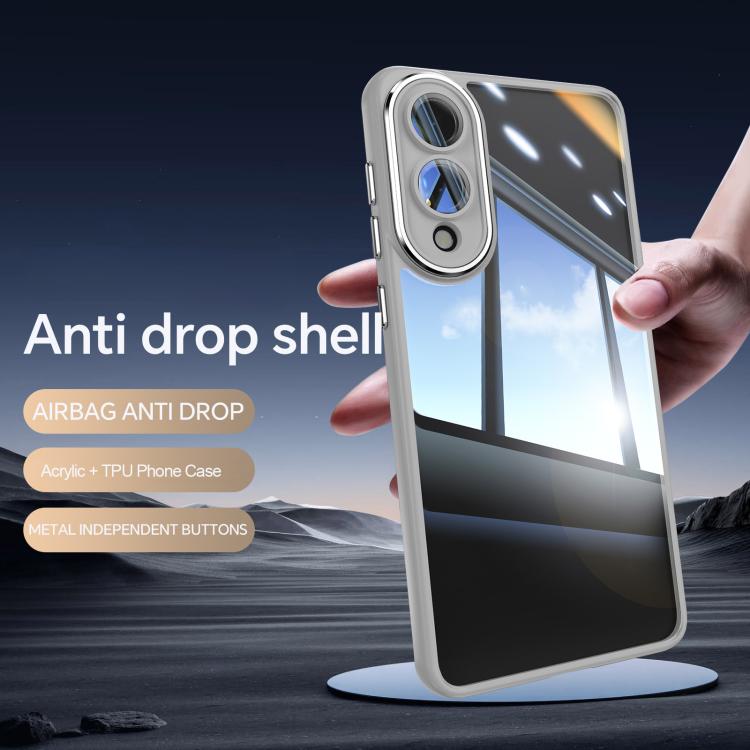 For Samsung Galaxy S25 Edge 5G Acrylic Hybrid TPU Armor Shockproof Phone Case