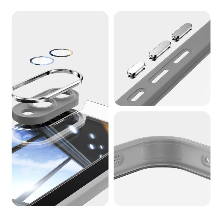 For Samsung Galaxy S25 Edge 5G Acrylic Hybrid TPU Armor Shockproof Phone Case