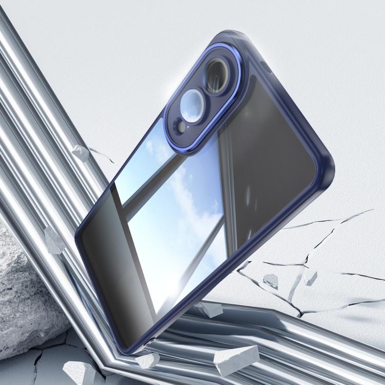 For Samsung Galaxy S25 Edge 5G Acrylic Hybrid TPU Armor Shockproof Phone Case