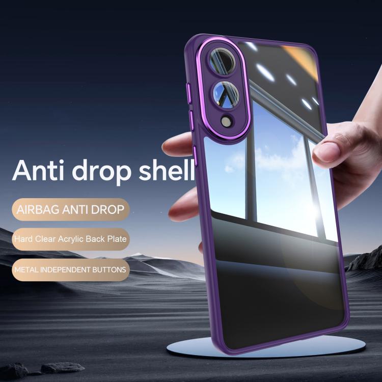 For Samsung Galaxy S25 Edge 5G Acrylic Hybrid TPU Armor Shockproof Phone Case