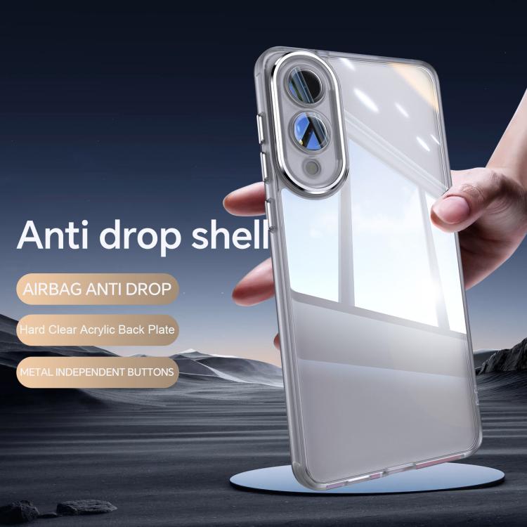 For Samsung Galaxy S25 Edge 5G Acrylic Hybrid TPU Armor Shockproof Phone Case