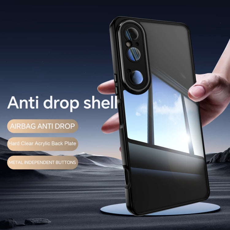 For Sony Xperia 1 VI Acrylic Hybrid TPU Armor Shockproof Phone Case