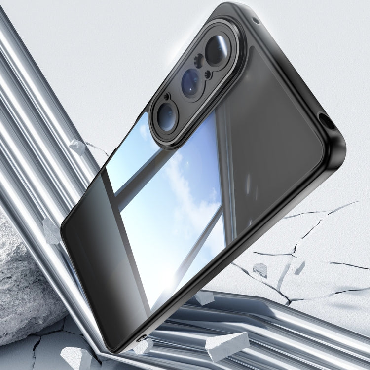 For Sony Xperia 1 VI Acrylic Hybrid TPU Armor Shockproof Phone Case