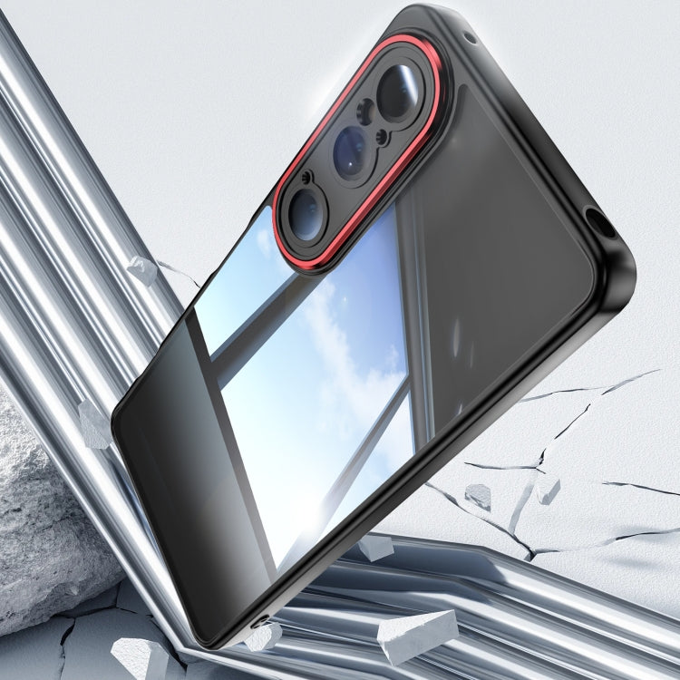 For Sony Xperia 1 VI Acrylic Hybrid TPU Armor Shockproof Phone Case