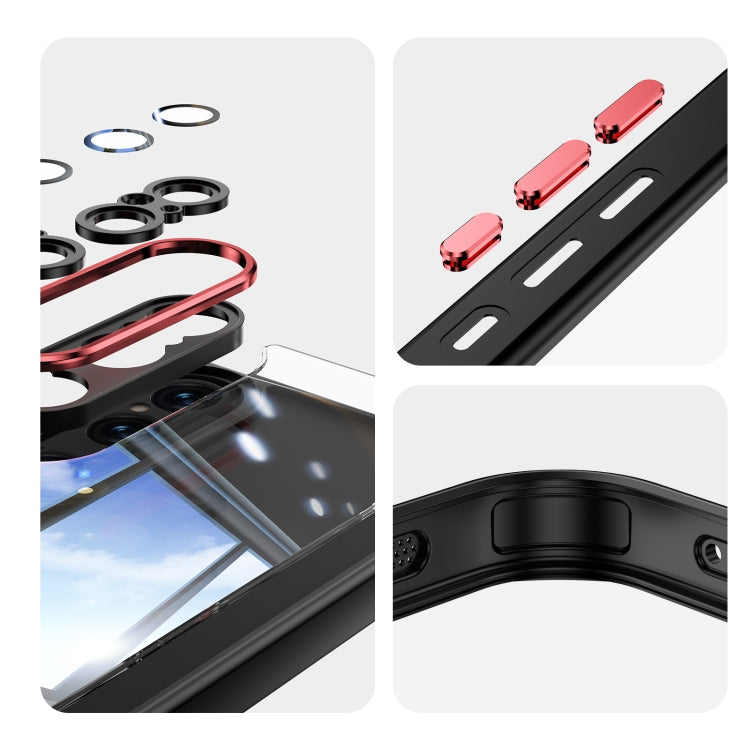 For Sony Xperia 1 VI Acrylic Hybrid TPU Armor Shockproof Phone Case
