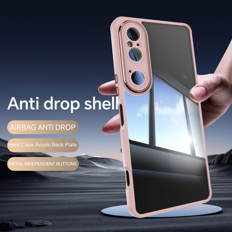 For Sony Xperia 1 VI Acrylic Hybrid TPU Armor Shockproof Phone Case