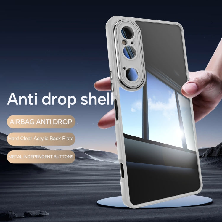 For Sony Xperia 1 VI Acrylic Hybrid TPU Armor Shockproof Phone Case
