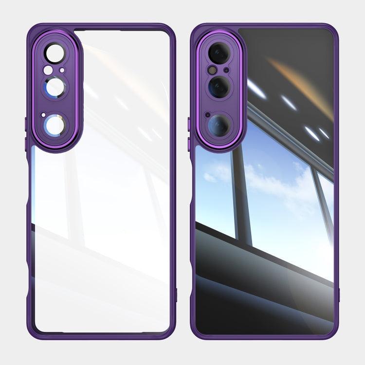 For Sony Xperia 1 VI Acrylic Hybrid TPU Armor Shockproof Phone Case