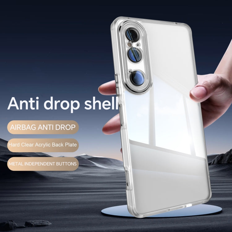 For Sony Xperia 1 VI Acrylic Hybrid TPU Armor Shockproof Phone Case