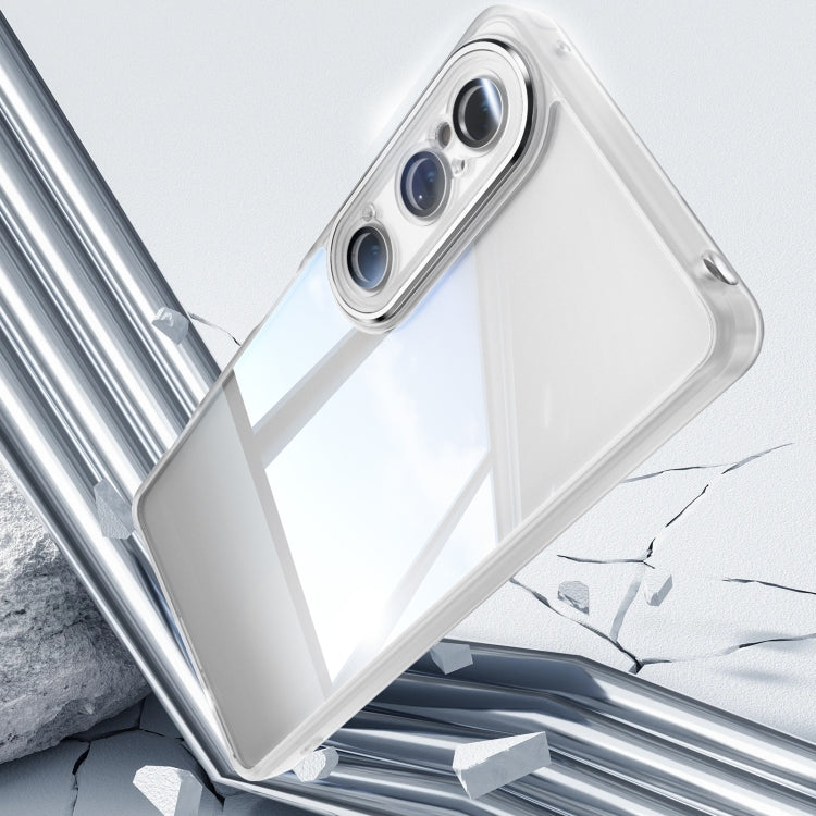 For Sony Xperia 1 VI Acrylic Hybrid TPU Armor Shockproof Phone Case