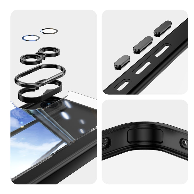 For Sony Xperia 10 VI Acrylic Hybrid TPU Armor Shockproof Phone Case