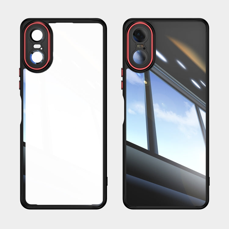 For Sony Xperia 10 VI Acrylic Hybrid TPU Armor Shockproof Phone Case