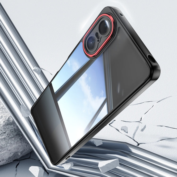For Sony Xperia 10 VI Acrylic Hybrid TPU Armor Shockproof Phone Case