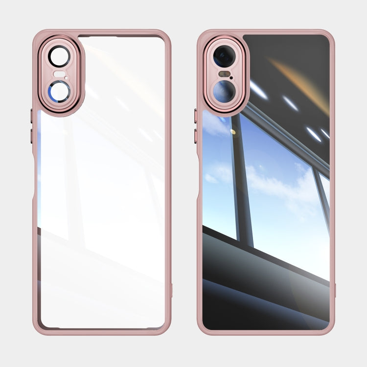 For Sony Xperia 10 VI Acrylic Hybrid TPU Armor Shockproof Phone Case