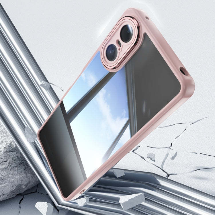 For Sony Xperia 10 VI Acrylic Hybrid TPU Armor Shockproof Phone Case