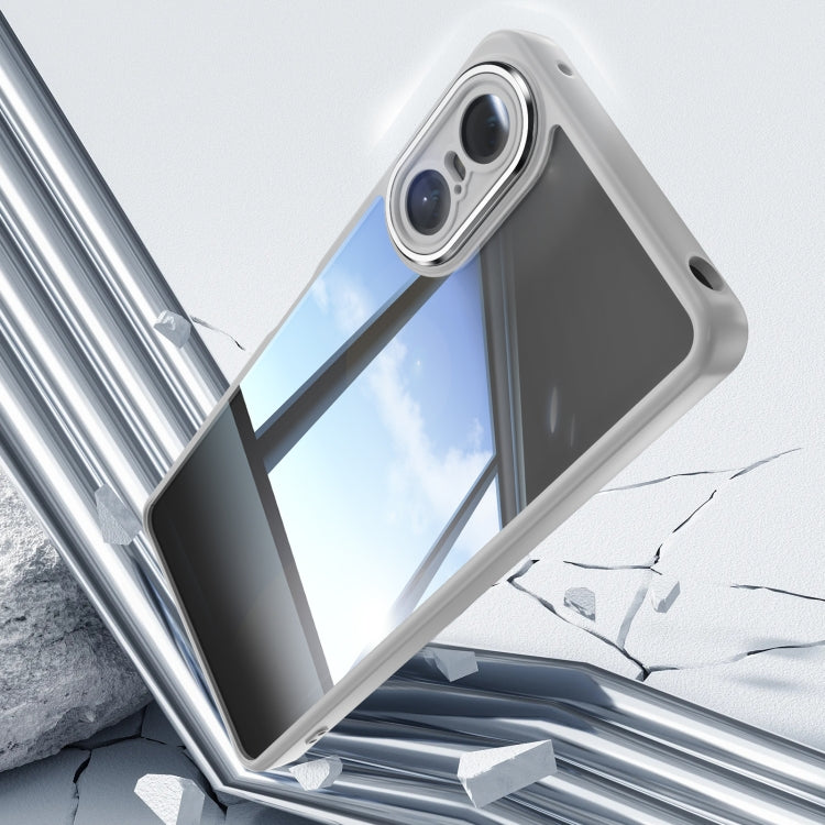 For Sony Xperia 10 VI Acrylic Hybrid TPU Armor Shockproof Phone Case