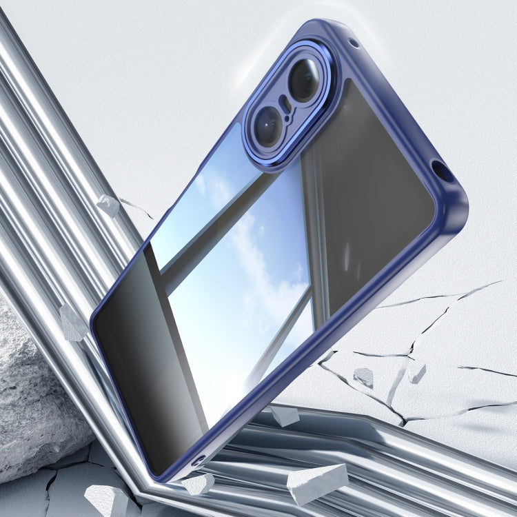 For Sony Xperia 10 VI Acrylic Hybrid TPU Armor Shockproof Phone Case