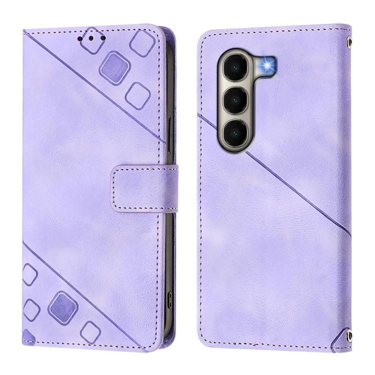 For itel A95 5G Skin Feel Embossed Leather Phone Case