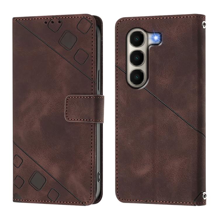 For itel A95 5G Skin Feel Embossed Leather Phone Case