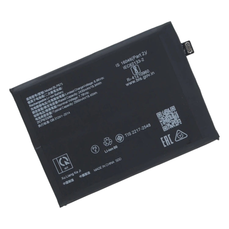 For OnePlus ACE 2 / 11 BLP975 2435mAh Battery Replacement
