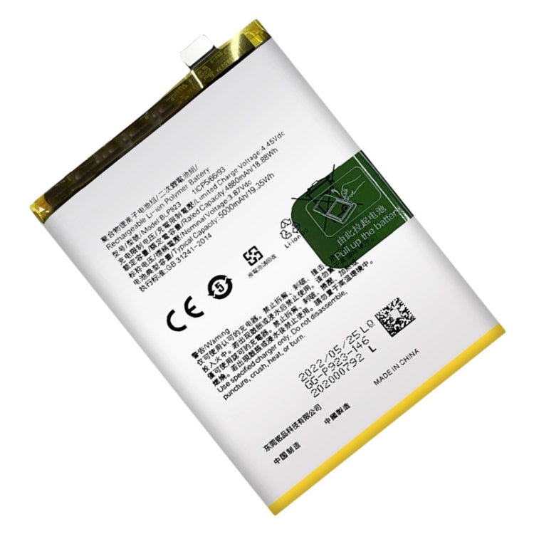 For OnePlus Ace Racing PGZ110 BLP933 4880mAh Battery Replacement