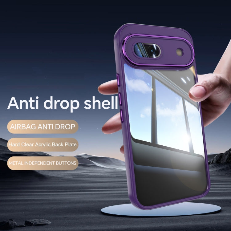 For Google Pixel 8a Acrylic Hybrid TPU Armor Shockproof Phone Case