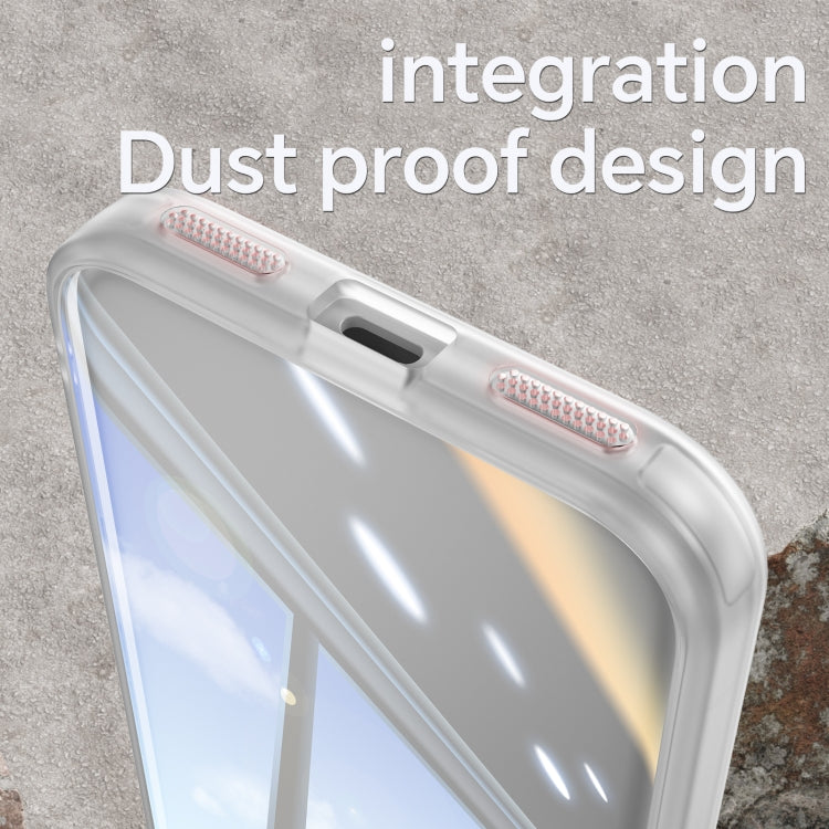 For Google Pixel 8a Acrylic Hybrid TPU Armor Shockproof Phone Case
