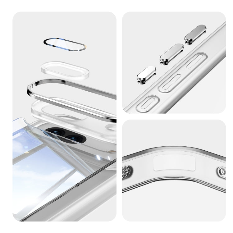 For Google Pixel 8a Acrylic Hybrid TPU Armor Shockproof Phone Case