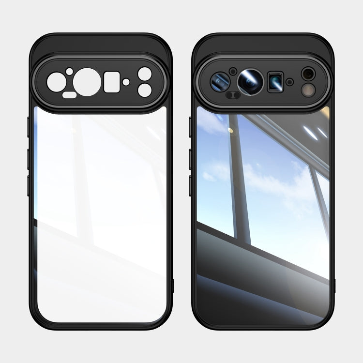 For Google Pixel 9 Pro Acrylic Hybrid TPU Armor Shockproof Phone Case
